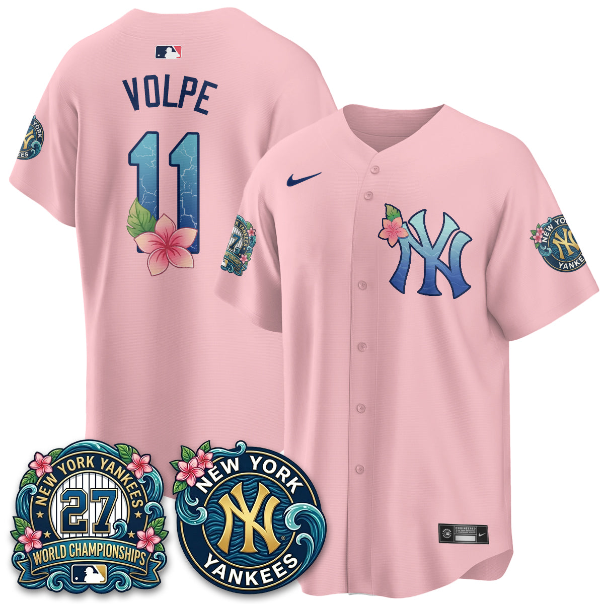 NYY "Aloha Spirit" Vapor Limited Jersey - Printed-DTD