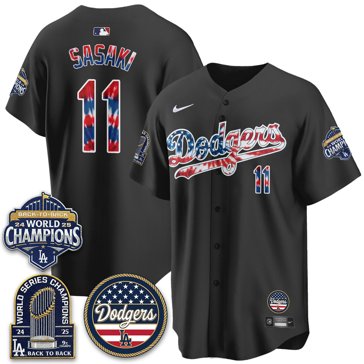 LAD Americana 2026 Vapor Limited Jersey - Stitched-DTD