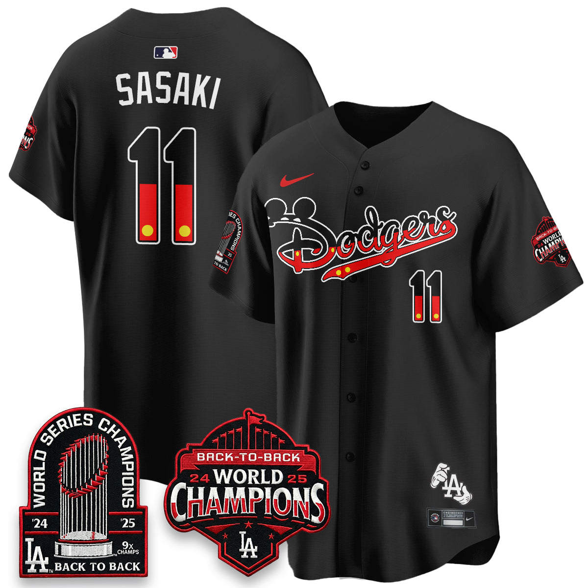 LAD x Mouse Vapor Limited Jersey- Stitched-DTD