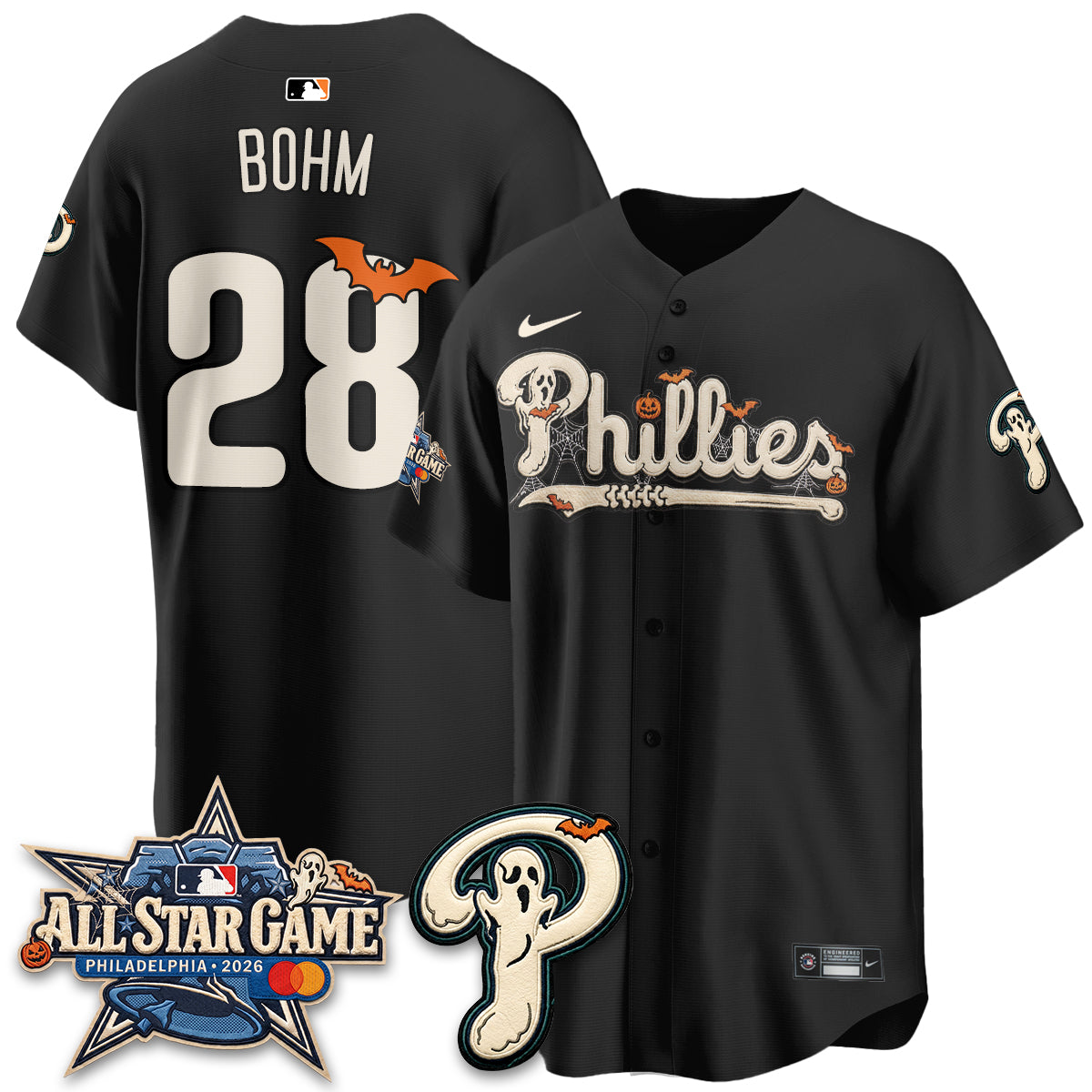 PHI Halloween 2026 Vapor Limited Jersey - Stitched-DTD