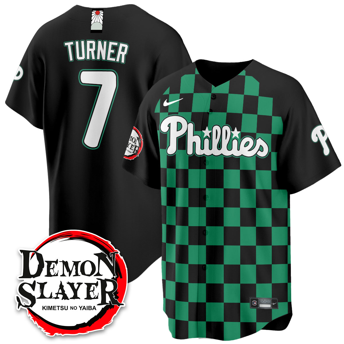 PHI Demon Slayer Vapor Limited Jersey - Stitched-DTD