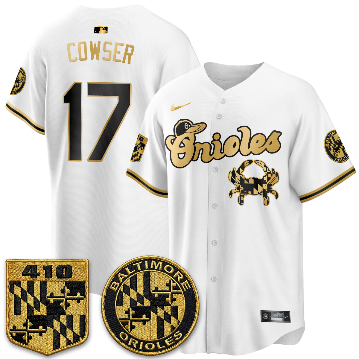 BAL Maryland Flag Vapor Limited Jersey - Stitched-DTD