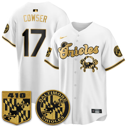 BAL Maryland Flag Vapor Limited Jersey - Stitched-DTD