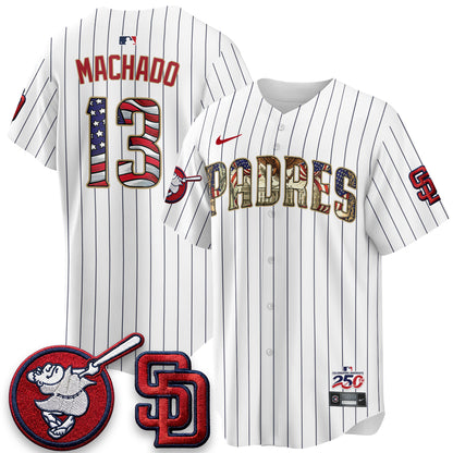 SD 2026 Independence Day USA Vapor Limited Jersey - Stitched-DTD