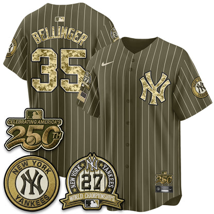 NYY Salute to Service 2026 Vapor Limited Jersey - Stitched-DTD