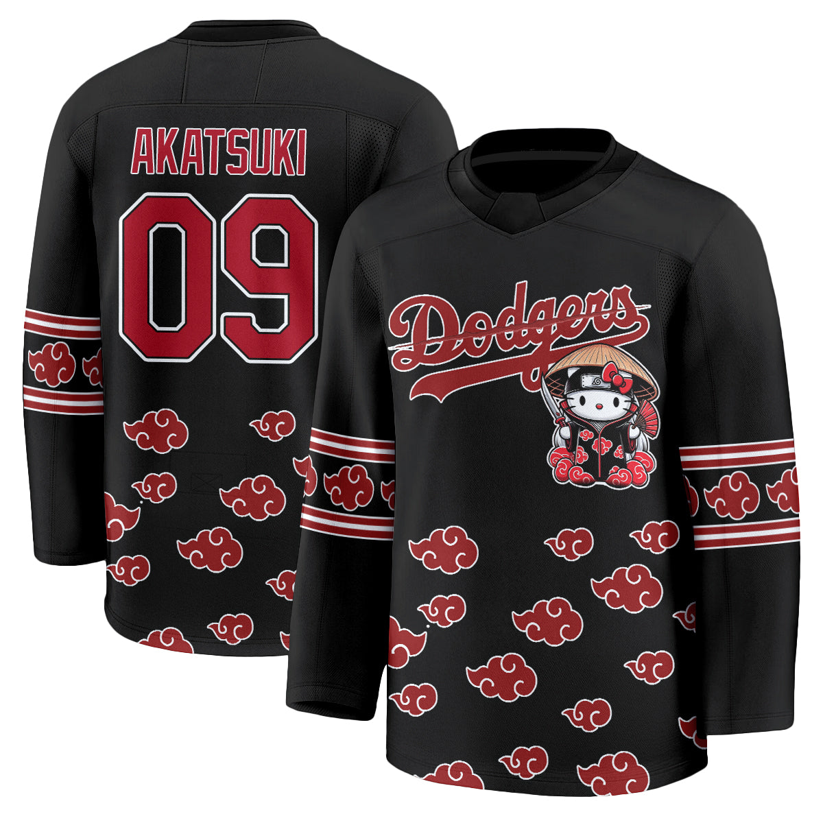 LAD Akatsuki Edition Vapor Hockey Jersey - Stitched-DTD