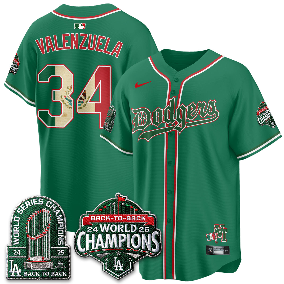 LAD x Mexico Style Vapor Jersey - Stitched-DTD