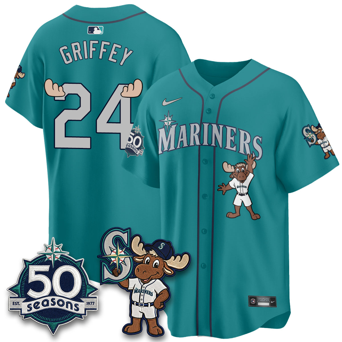 SEA Mascot Jersey - All Stitched-DTD
