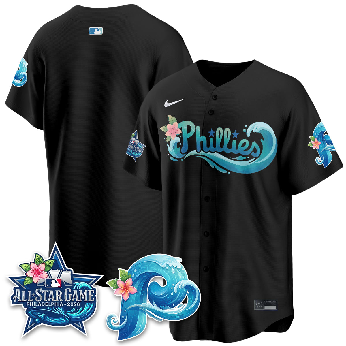 PHI Aloha Spirit Vapor Limited Jersey - Stitched-DTD