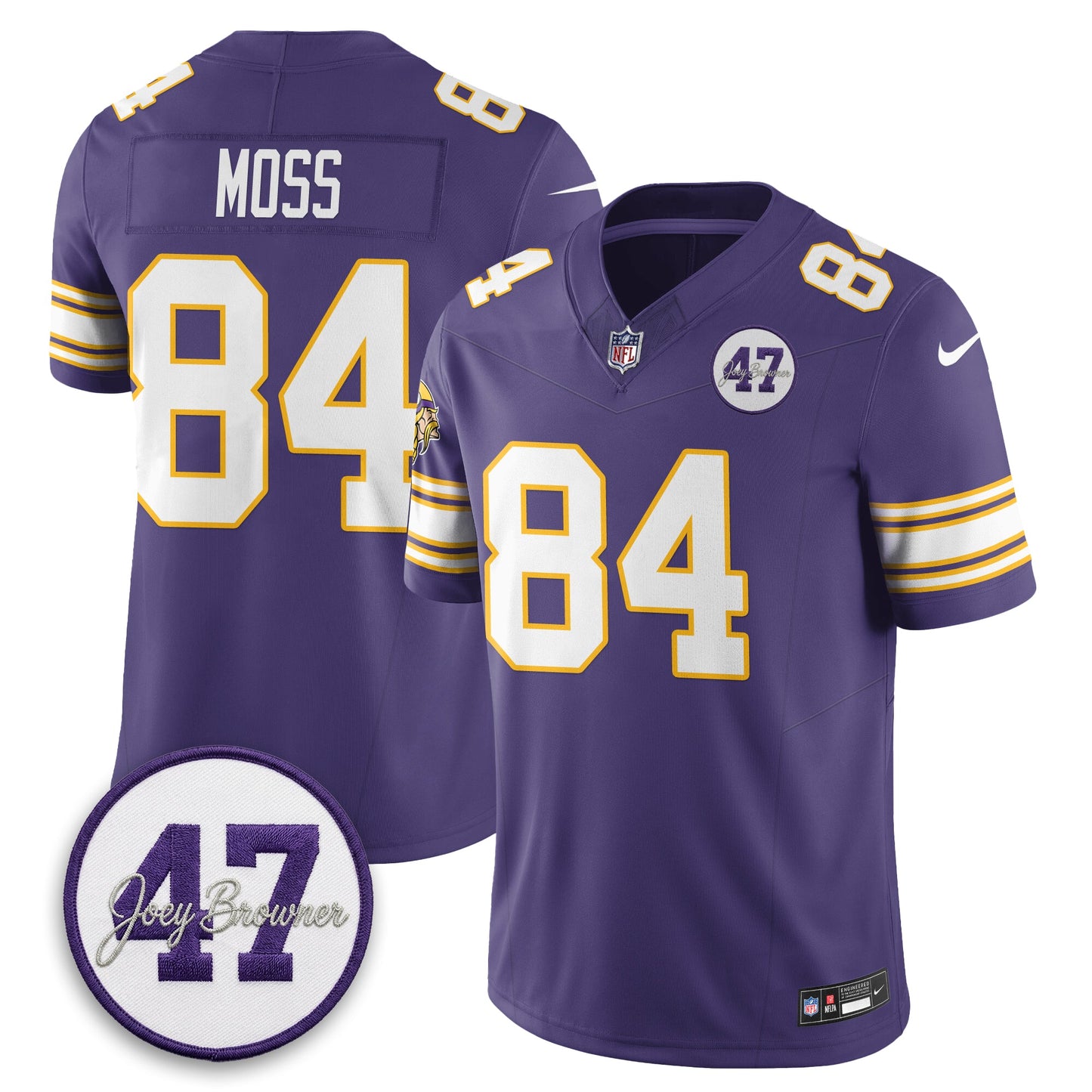 MIN Joey Browner Thank You For Memories - 1960 – 2026 Football Vapor Limited Jersey - All Stitched-DTD