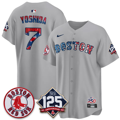 BOS Americana 2026 Vapor Limited Jersey - Stitched-DTD
