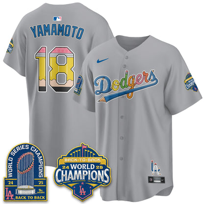 LAD x Back to School Style Vapor Jersey - Stitched-DTD