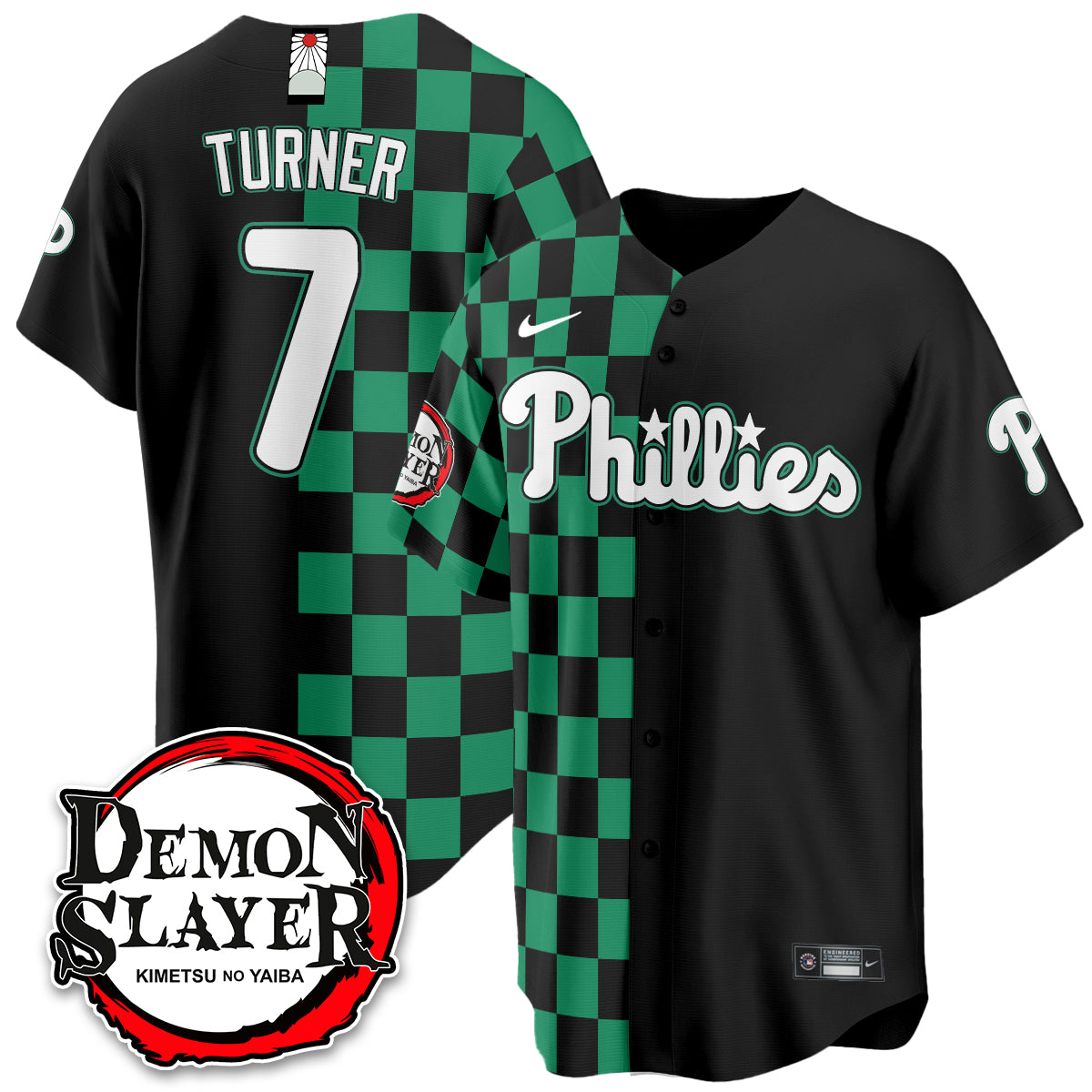 PHI Demon Slayer Vapor Limited Jersey - Stitched-DTD