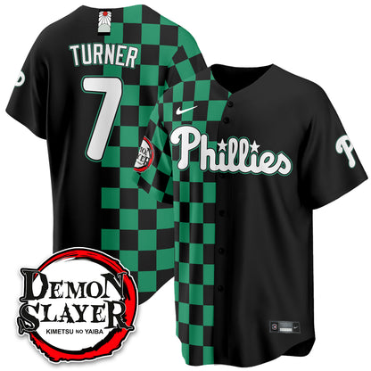 PHI Demon Slayer Vapor Limited Jersey - Stitched-DTD