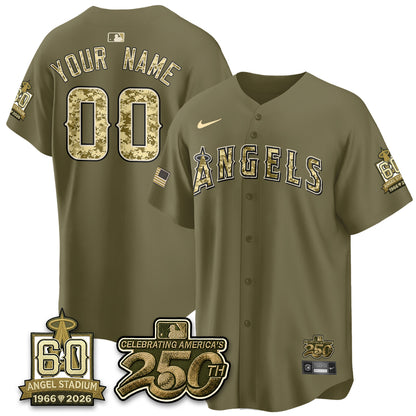 LAA Salute to Service 2026 Vapor Limited Custom Jersey - Stitched-DTD
