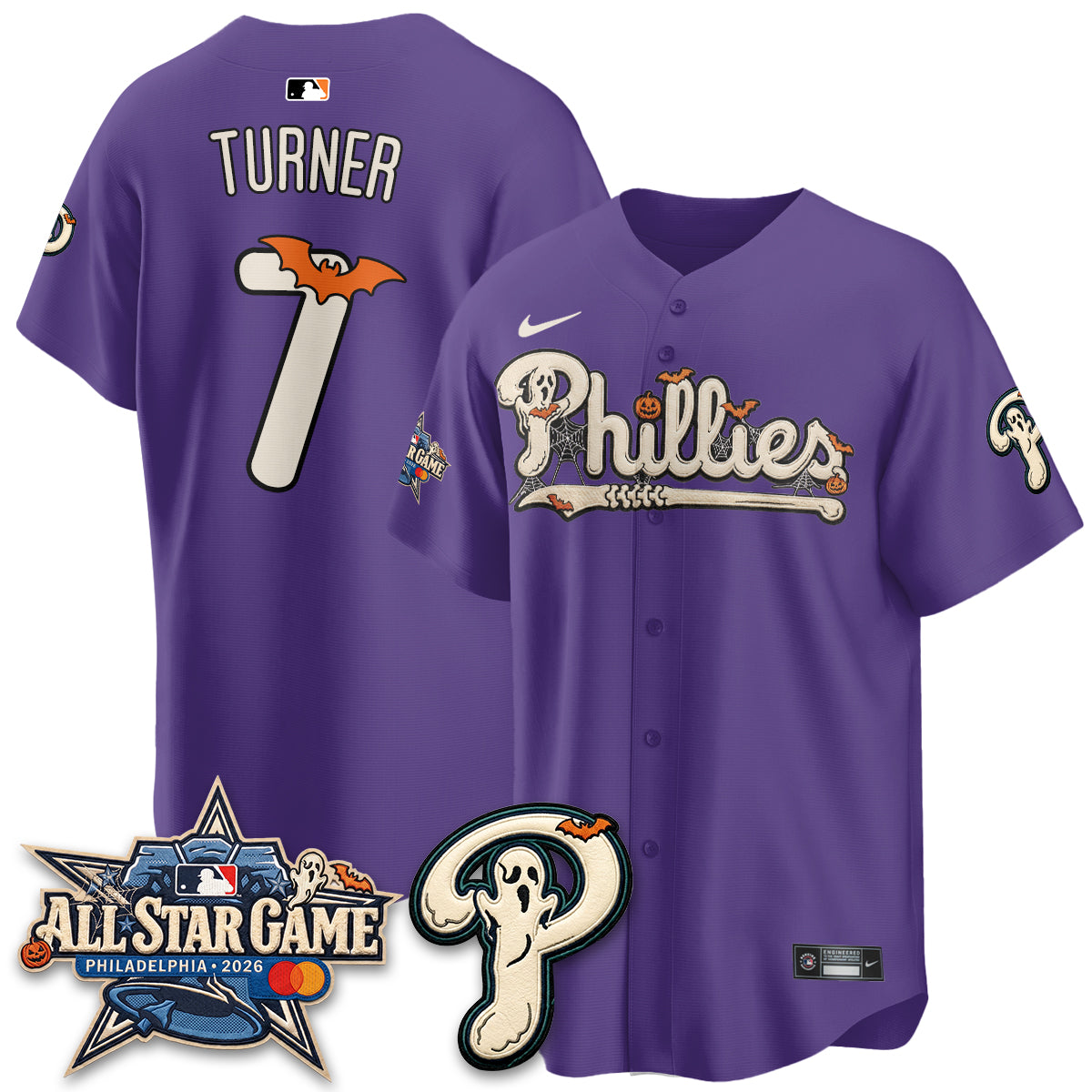 PHI Halloween 2026 Vapor Limited Jersey - Stitched-DTD
