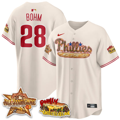 Philadelphia Phillies Cheesesteak Edition Vapor Limited Jersey - Stitched-DTD