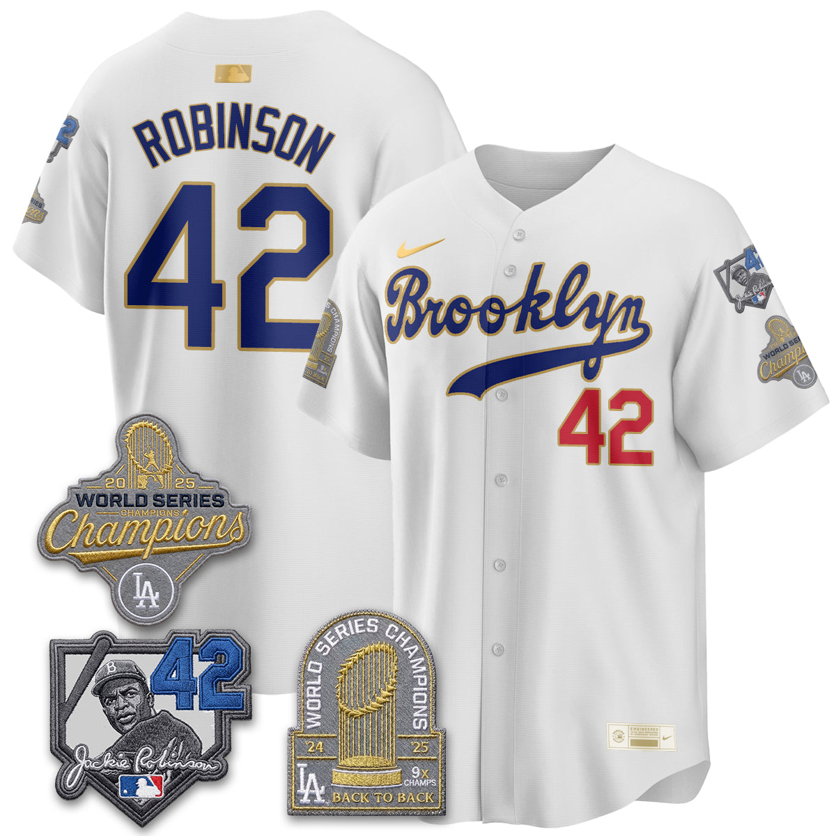 LAD 2026 Brooklyn Jackie Robinson Limited Jersey - All Stitched-DTD