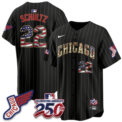 CWS 2026 Independence Day USA Vapor Jersey - Stitched-DTD