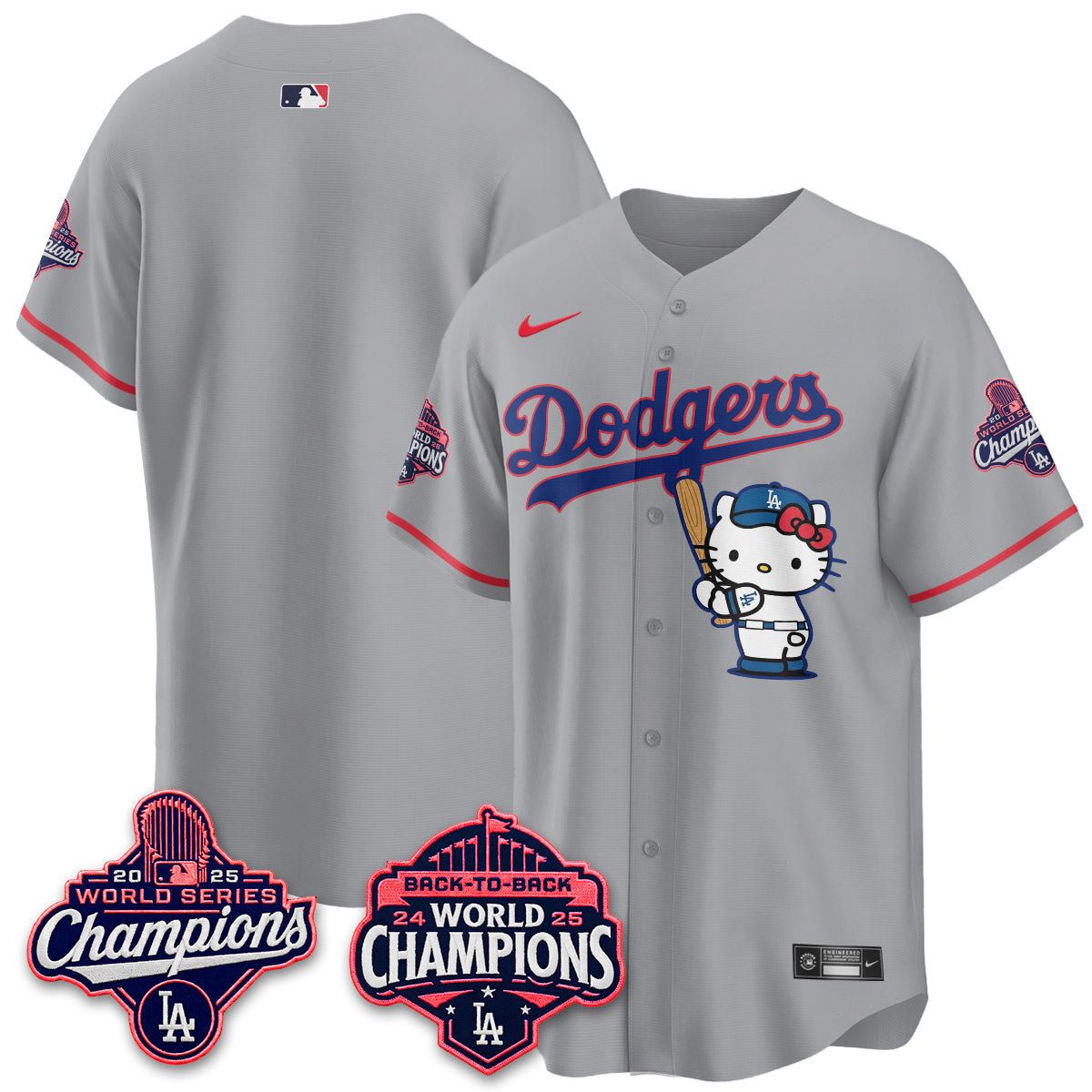 LAD x Hello Kitty Night 2026 Vapor Jersey - All Stitched-DTD