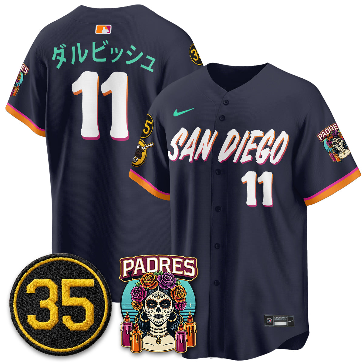 SD 2026 City Connect - Remembering Randy Jones Vapor Limited Jersey - All Stitched-DTD
