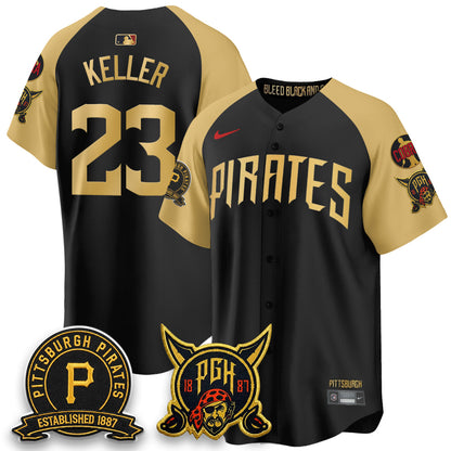 PIT Vapor Limited Jersey - Cobra & Est 1887 Patch - All Stitched-DTD
