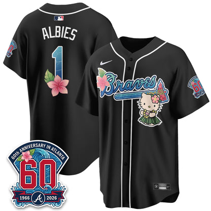 ATL x Meow Aloha Spirit Vapor Jersey - Stitched-DTD