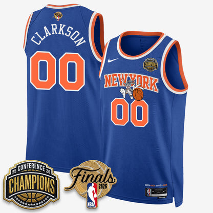 NYK 2026 NBA Eastern Conference Champions x Looney Tunes Vapor Jersey V2- Stitched-DTD