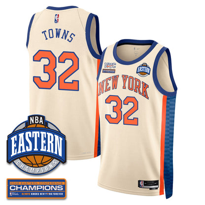NYK 2026 NBA Eastern Conference Champions Vapor Jersey - Stitched-DTD
