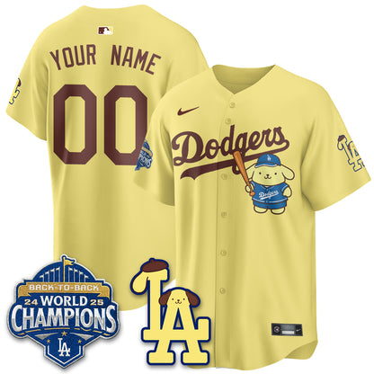 LAD Pompompurin Edition Vapor Custom Jersey - Stitched-DTD