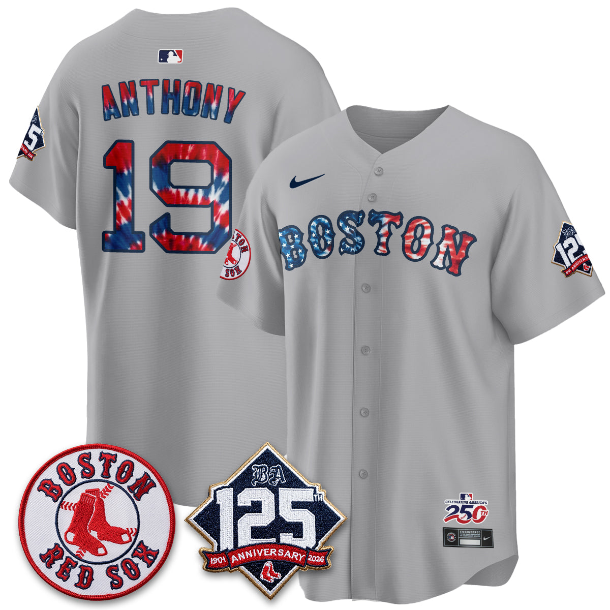 BOS Americana 2026 Vapor Limited Jersey - Stitched-DTD
