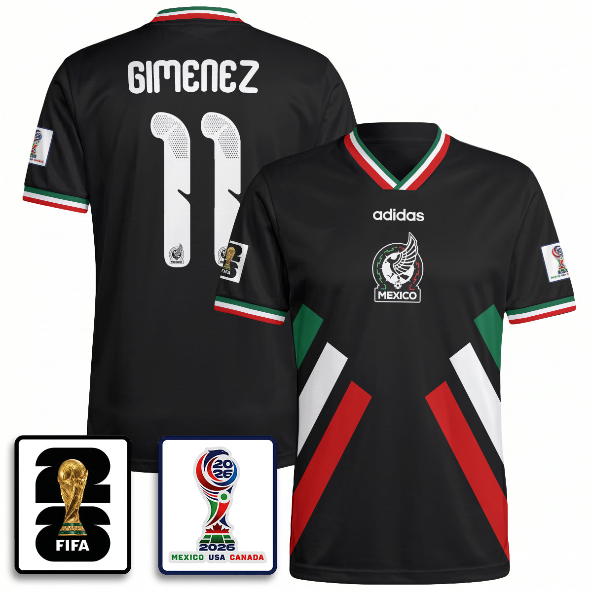 Mexico WC 2026 Fan Gear Version Jersey - Printed-DTD