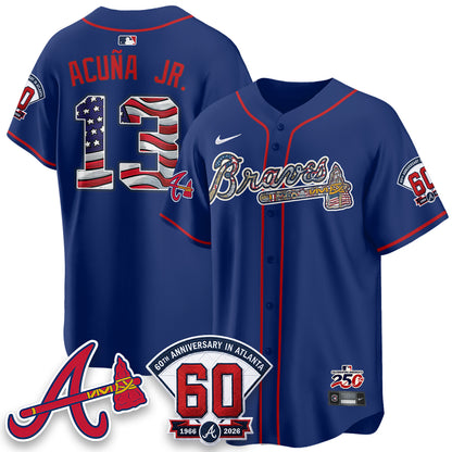 ATL 2026 Independence Day USA Vapor Limited Jersey - Stitched-DTD