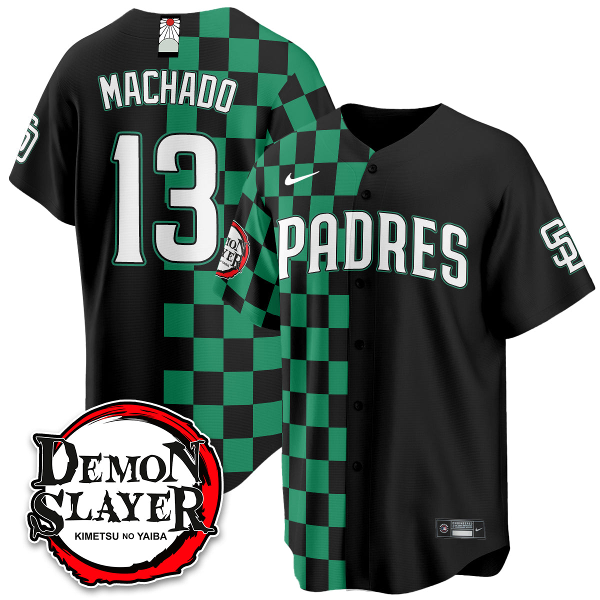 SD Demon Slayer Vapor Limited Jersey - Stitched-DTD