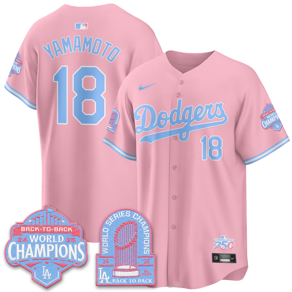 LAD x Bubblegum Vapor Jersey - Stitched-DTD