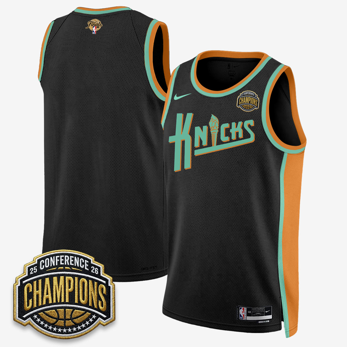 NYK 2026 Eastern Conference Champions Special Edition Jersey V2- Stitched-DTD