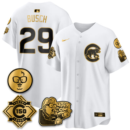 CHC 150th Anniversary Harry Caray Holy Cow Vapor Premier Limited Jersey - All Stitched V3-DTD