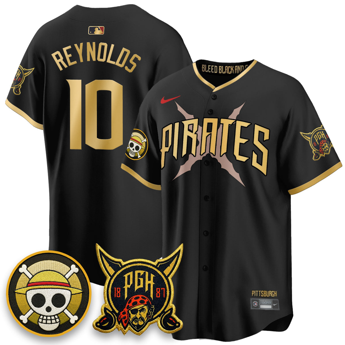 PIT 2026 City Connect x One Piece Vapor Limited Jersey - All Stitched-DTD