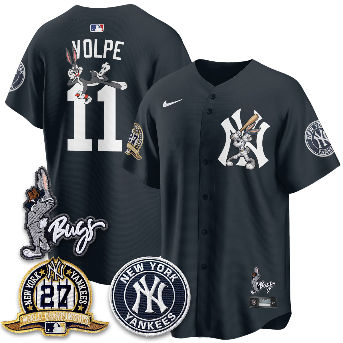 NYY Bunny Vapor Limited Jersey - All Stitched-DTD
