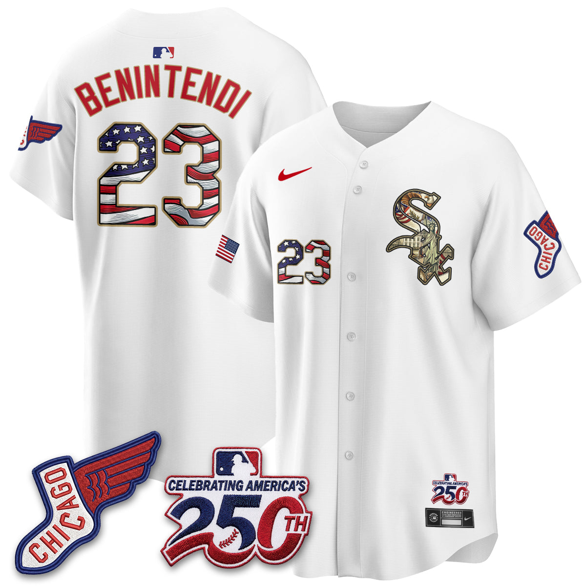 CWS 2026 Independence Day USA Vapor Jersey - Stitched-DTD
