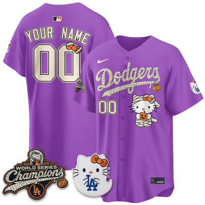 LAD Halloween 2026 Vapor Custom Jersey V2- Stitched-DTD
