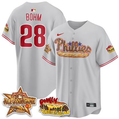 Philadelphia Phillies Cheesesteak Edition Vapor Limited Jersey - Stitched-DTD