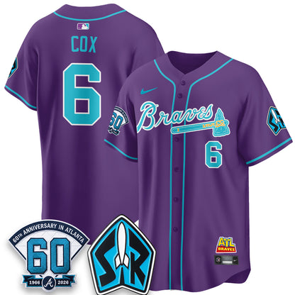 ATL 60th Anniversary Space Ranger Edition Vapor Limited Jersey - All Stitched-DTD