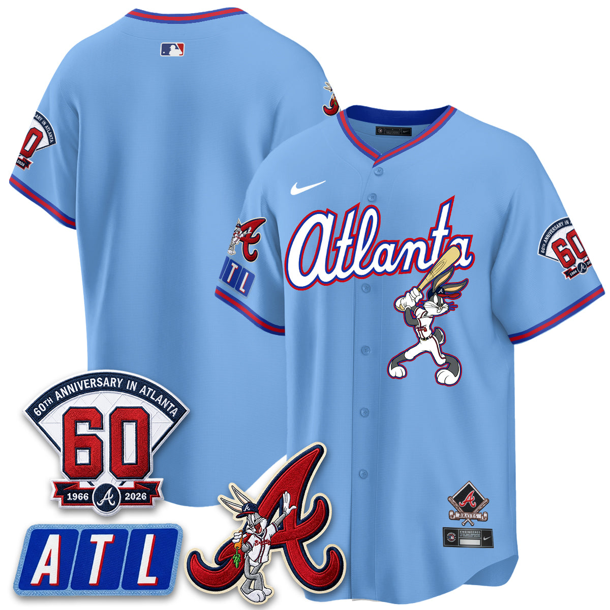 ATL x Bunny Vapor Premier Limited Jersey - Stitched-DTD