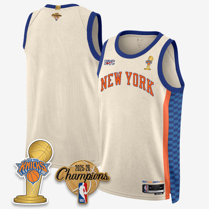NYK 2026 Basketball Champions Vapor Jersey - Stitched-DTD