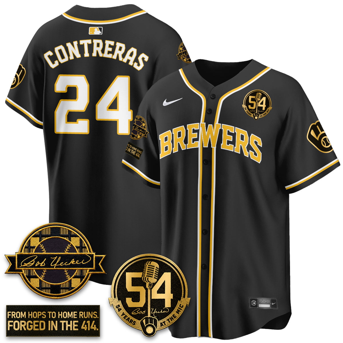 MIL 2026 Black Out Style Limited Vapor Jersey - All Stitched-DTD