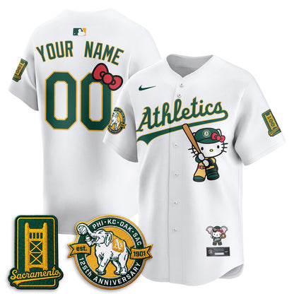 OAK x Meow KT 2026 Vapor Limited Custom Jersey - Stitched-DTD