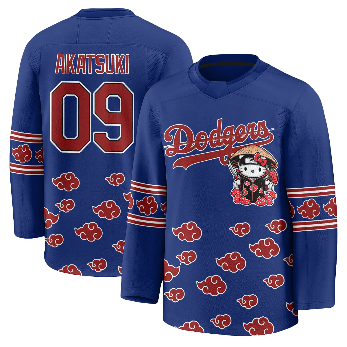 LAD Akatsuki Edition Vapor Hockey Jersey - Stitched-DTD