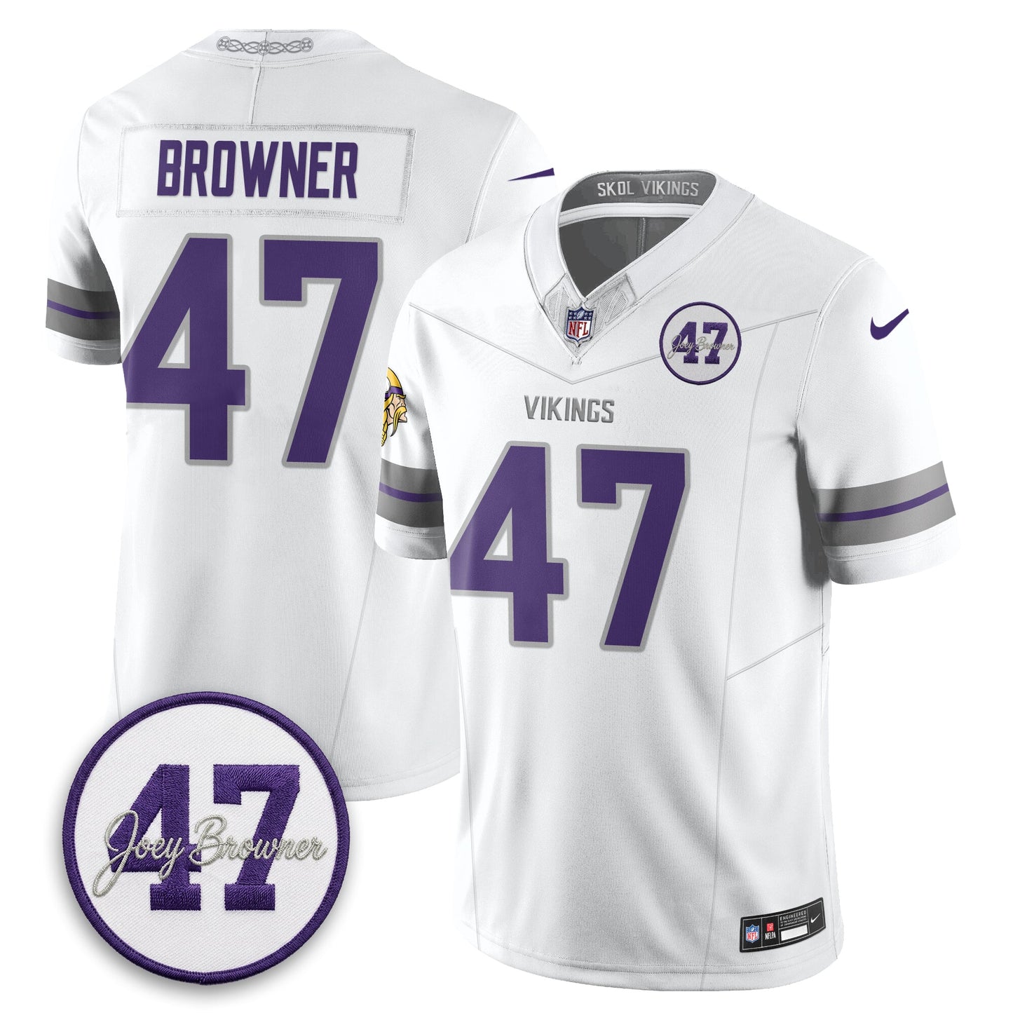 MIN Joey Browner Thank You For Memories - 1960 – 2026 Football Vapor Limited Jersey - All Stitched-DTD