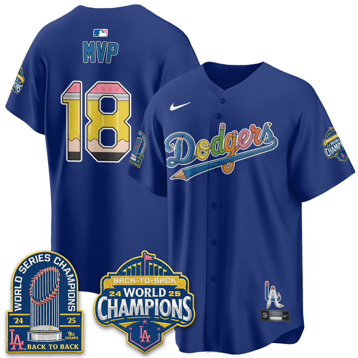 LAD x Back to School Style Vapor Jersey - Stitched-DTD
